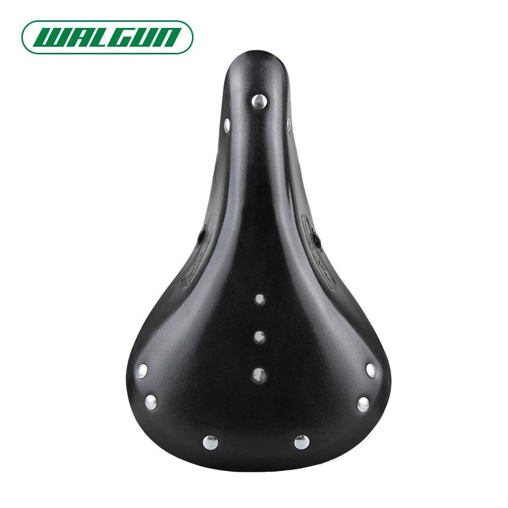 WALGUN Bicycle Saddle Handcrafted Vintage Leather Saddles