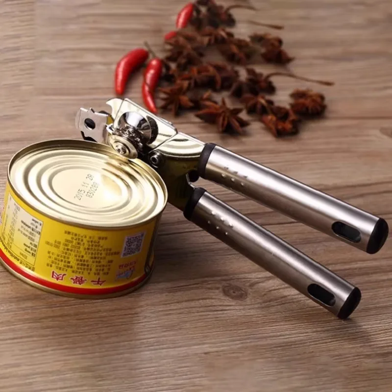 

Can Opener Stainless Steel Commercial Artifact Multifunctional Open Tin Universal Kitchen Lunch Meat Canned Knife