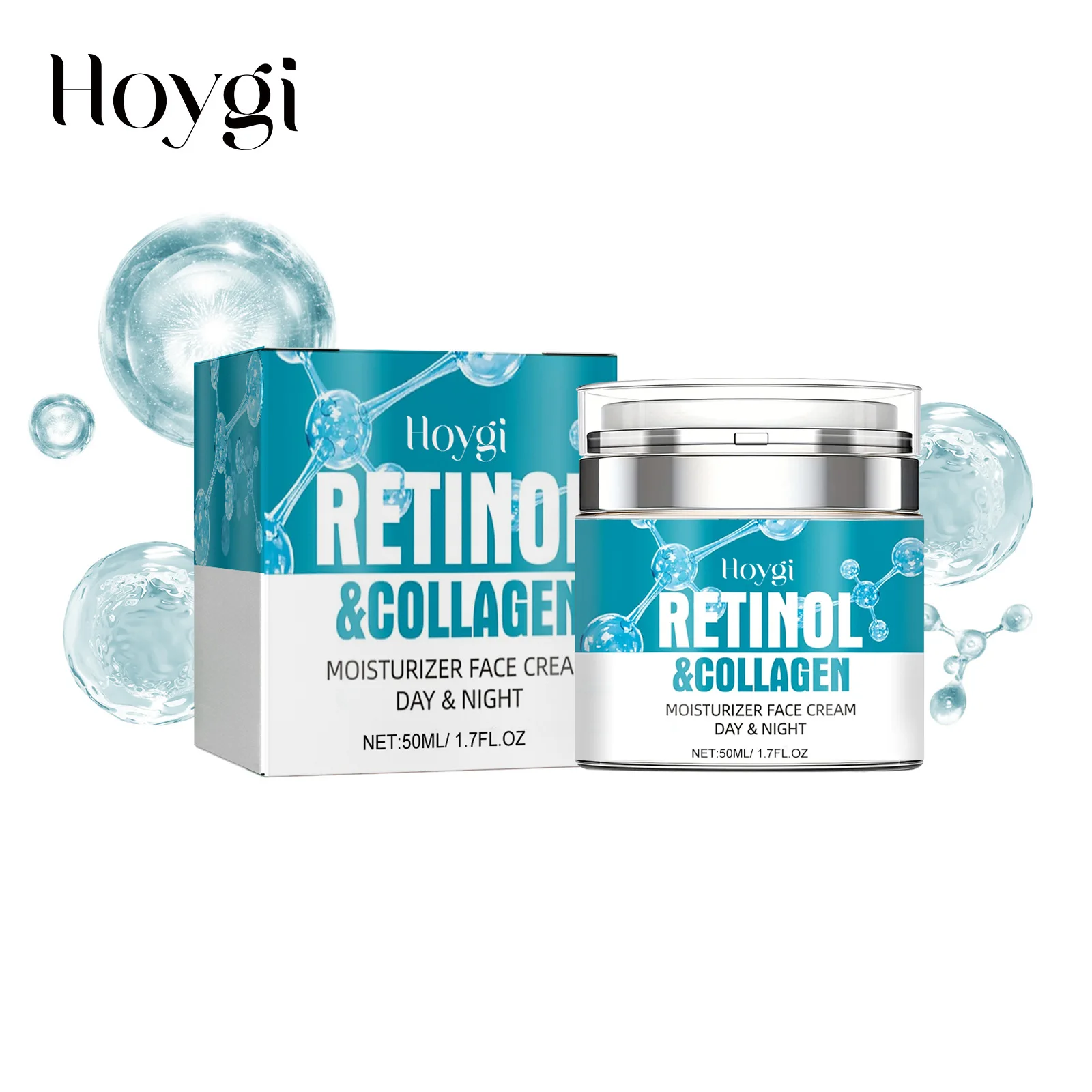 Retinol face cream firming facial skin, anti wrinkle, anti aging, desalinating decree wrinkles skin care cream