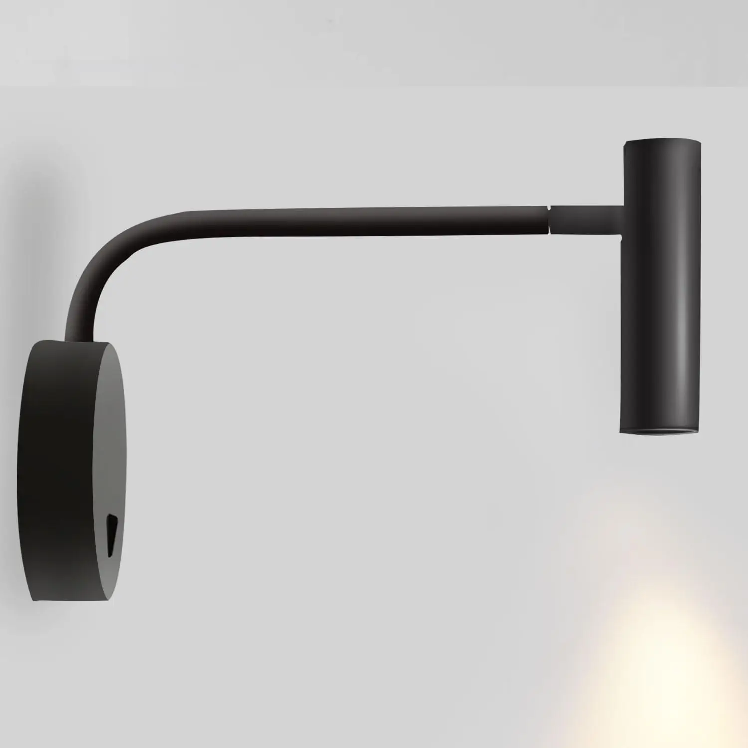 

Wall Mounted LED Reading Light, 3000K Black Swing Arm Sconce with Switch for Bedroom