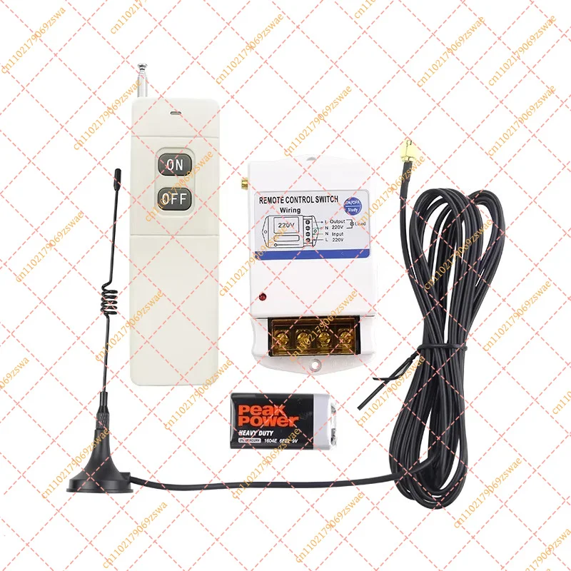 High Power Wireless Remote Control Switch, 220V/380V Water Pump Controller