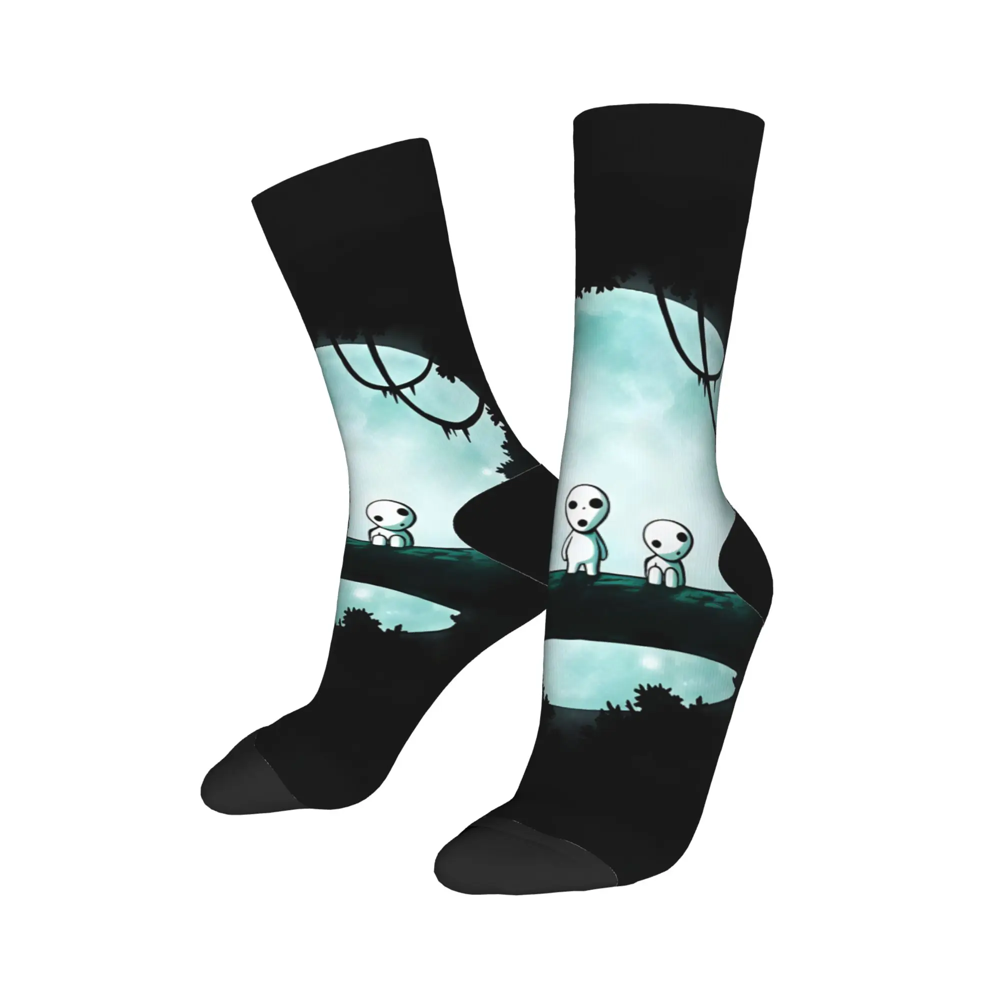 Couple Socks Soot Sprites M-Mononoked  Stockings Autumn Trendy Warm Soft Socks Design Running Sports Non Slip Socks