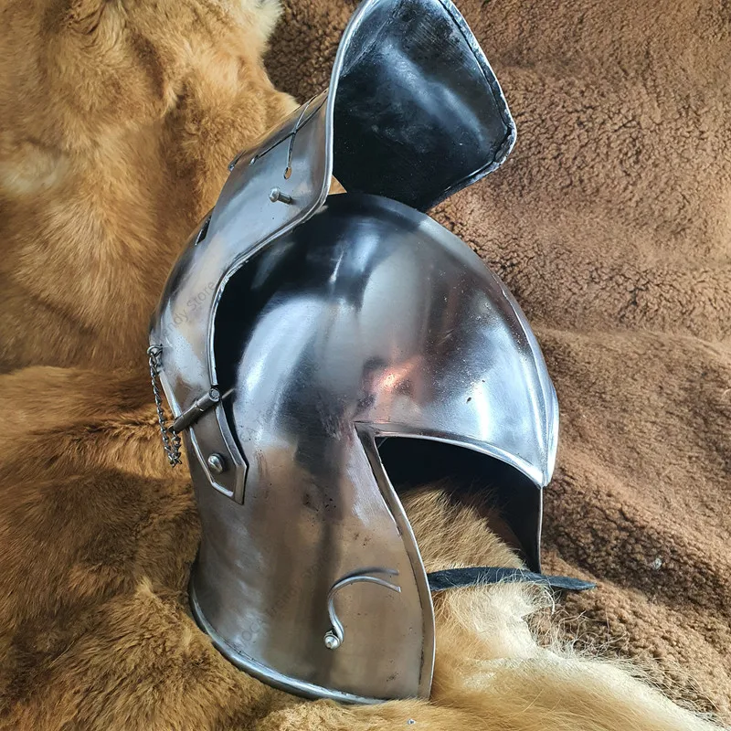 15th Century Medieval Barbute Helmet Knight Helm Fully Wearable Helmet for Him Gift Item