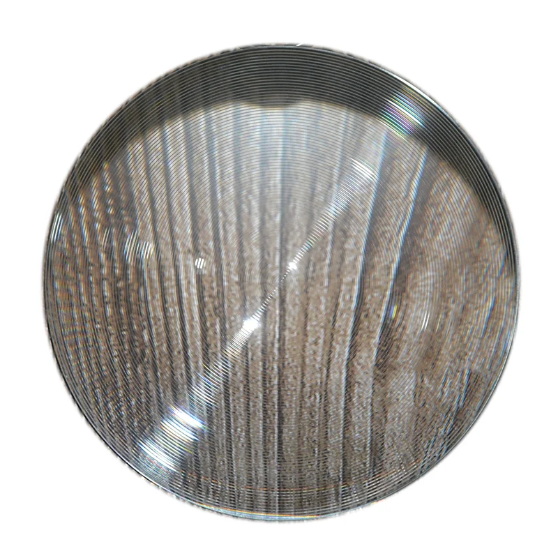 Diameter 170MM Round PMMA Fresnel Optical Fine Threaded Symmetric Faculae Lens for Reading Amplification Plastic Lenses