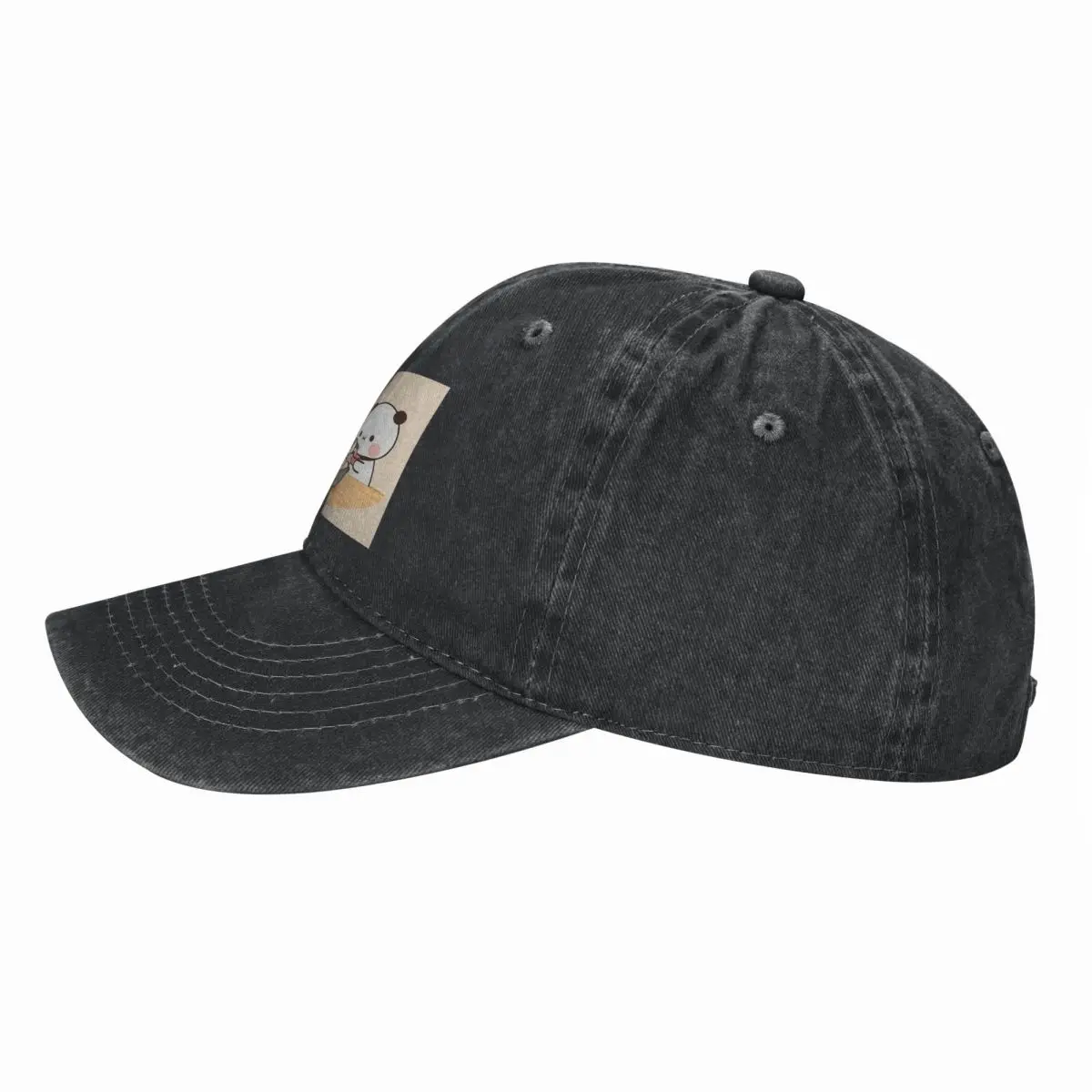 Bubu Dudu Panda Bears Cartoon Baseball Caps Fashion Denim Hats Outdoor Adjustable Casquette Hip Hop Baseball Cowboy Hat