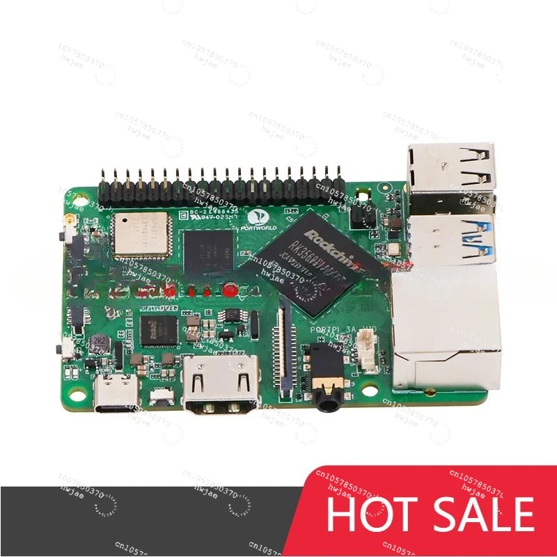 Integrated RKNN NPU AI Accelerator Single Channel Android Computer with 8GB RAM Raspberry Pi Linux Motherboard New Product