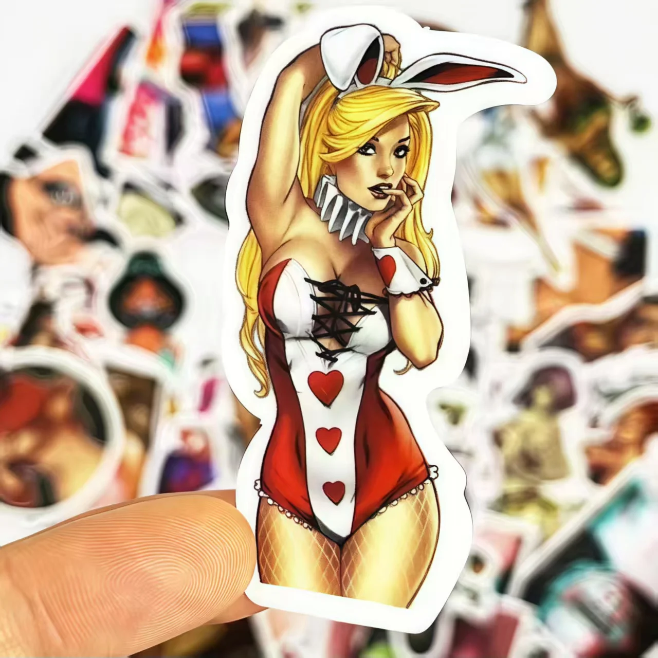 100pcs Sexy Girls Stickers for Adults Vintage Pinup Women Decals Laptops Skateboards WaterBottles Motorcycle Waterproof Vinyl