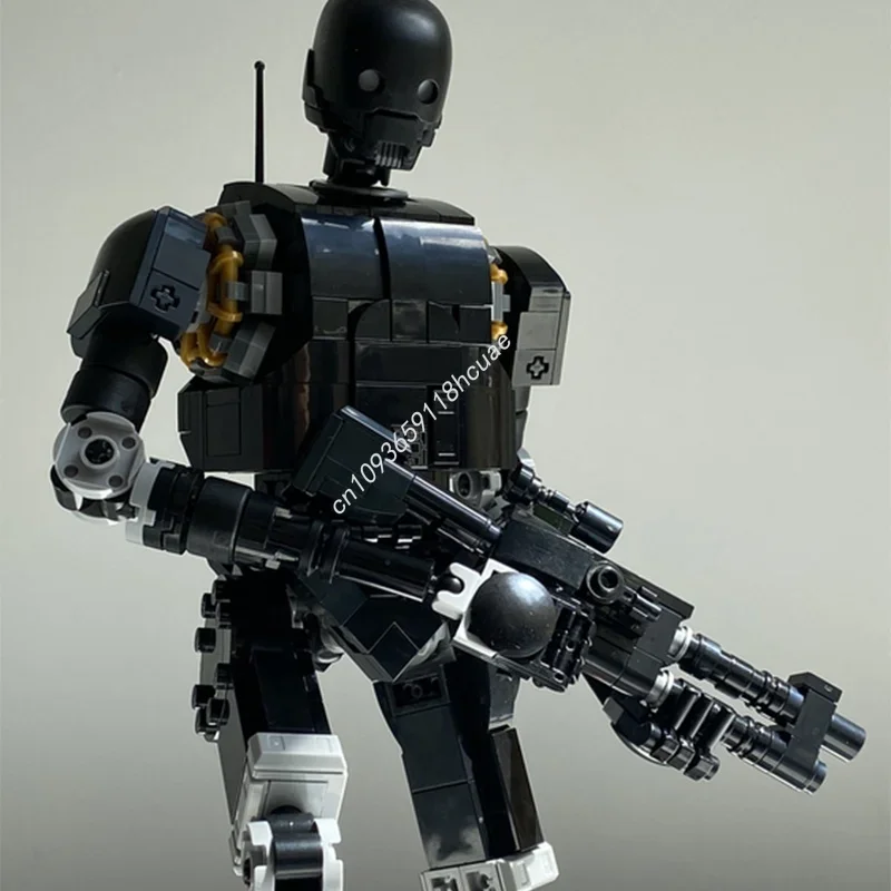 1018 pièces MOC K KX Enforcer droïde étoile bataille modèle jouets blocs de construction Architecture cadeaux de noël idée éducation enfants anniversaire