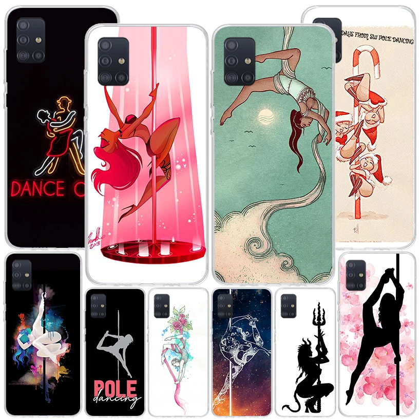 Pole Dancer Dancing Phone Case For Samsung Galaxy A51 A41 A31 A21S A11 A71 A50 A70 A40 A30 A20S A10E A10S A6 A7 A8 A9 + Shell