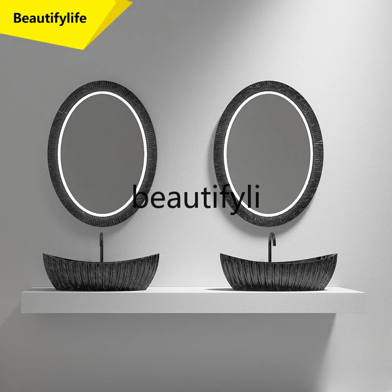 

cn0420 Wash basin B & B household high luxury carbon fiber countertop basin