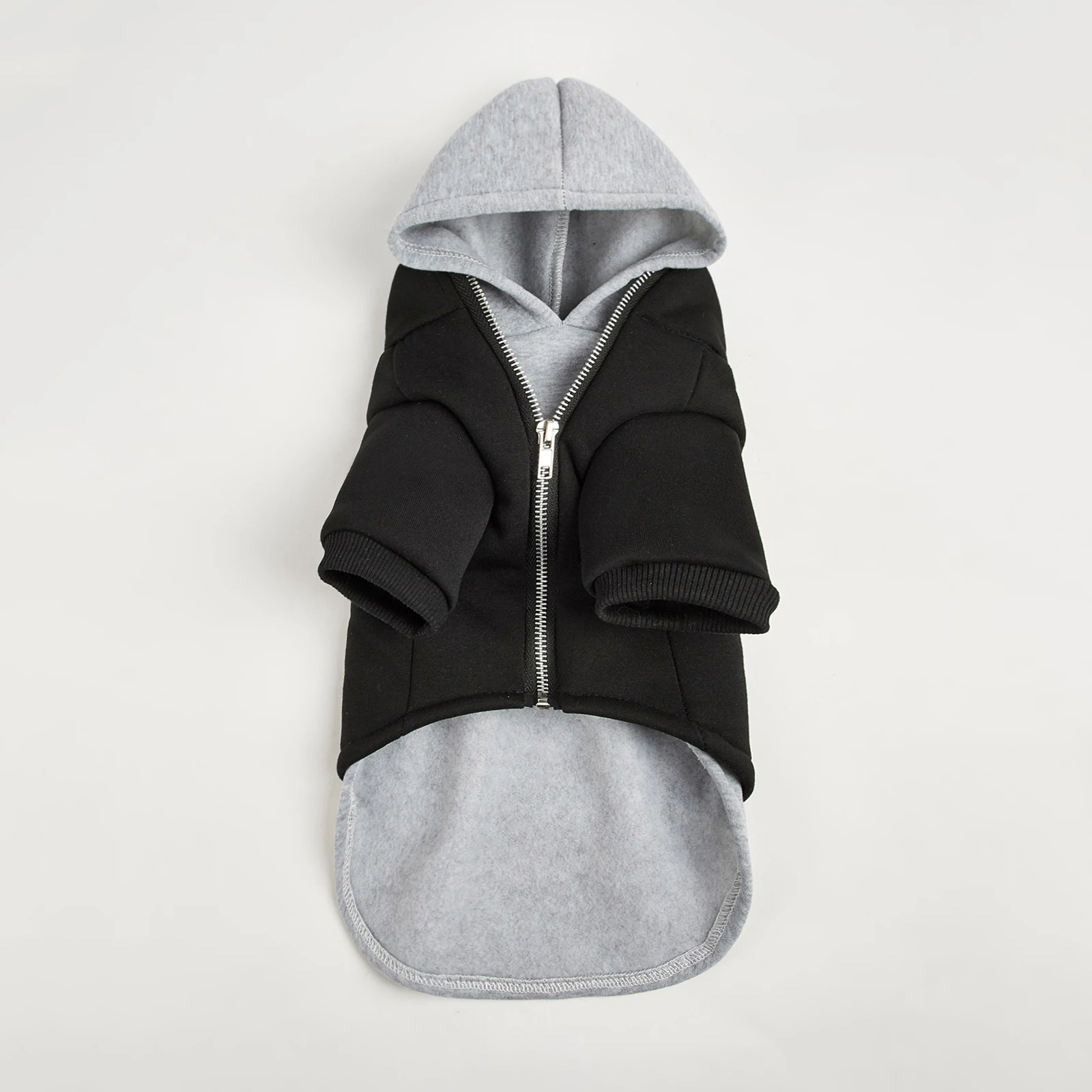 Winter-Hundekleidung, warme Haustier-Kapuzenpullover, modischer, bequemer Hundemantel für kleine und mittelgroße Hunde – Detail 5
