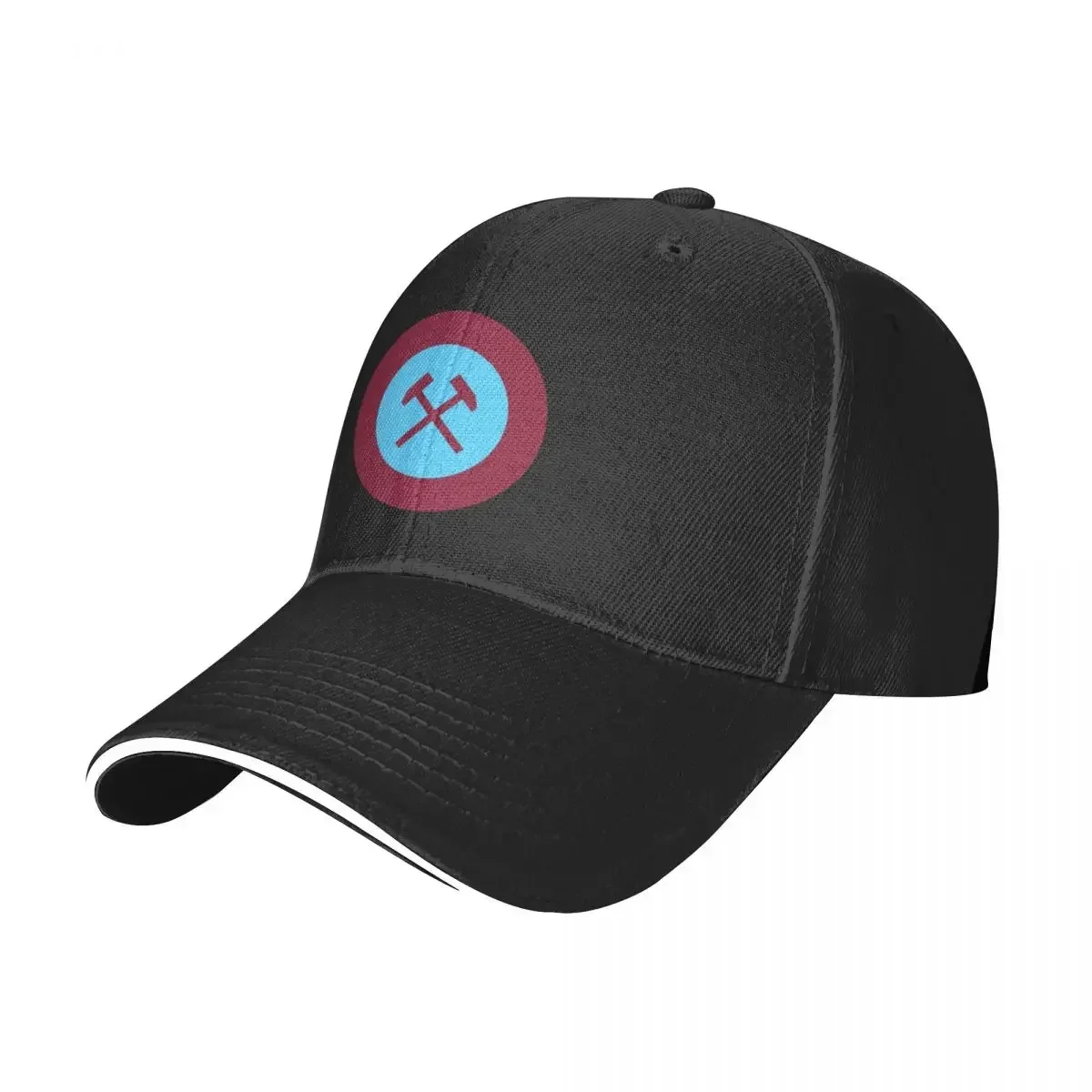 Hammers Claret & Blue Retro mod roundel Baseball Cap New In Hat |-F-| Caps For Women Men's