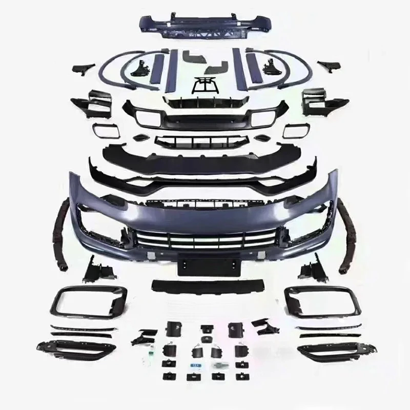 

Body kit 2018-2023 P 9Y0/9YA models, including front and rear bumpers, wraparound grille and new upgrade parts.