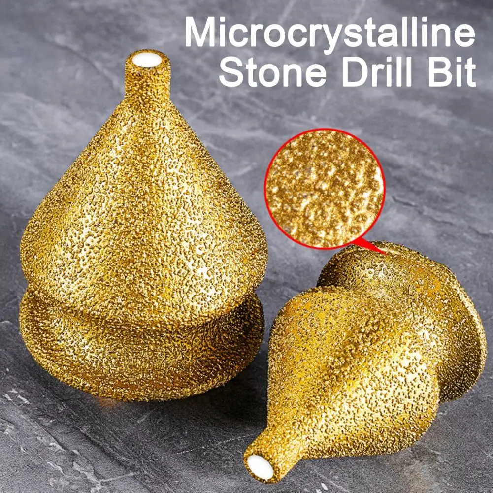 Diamonds Chamfering Bit for Grinder 4-in-1 Diamonds Hole Saw Beveling Grinding Head Fit for Granite Marble Tile Ceramic Stone