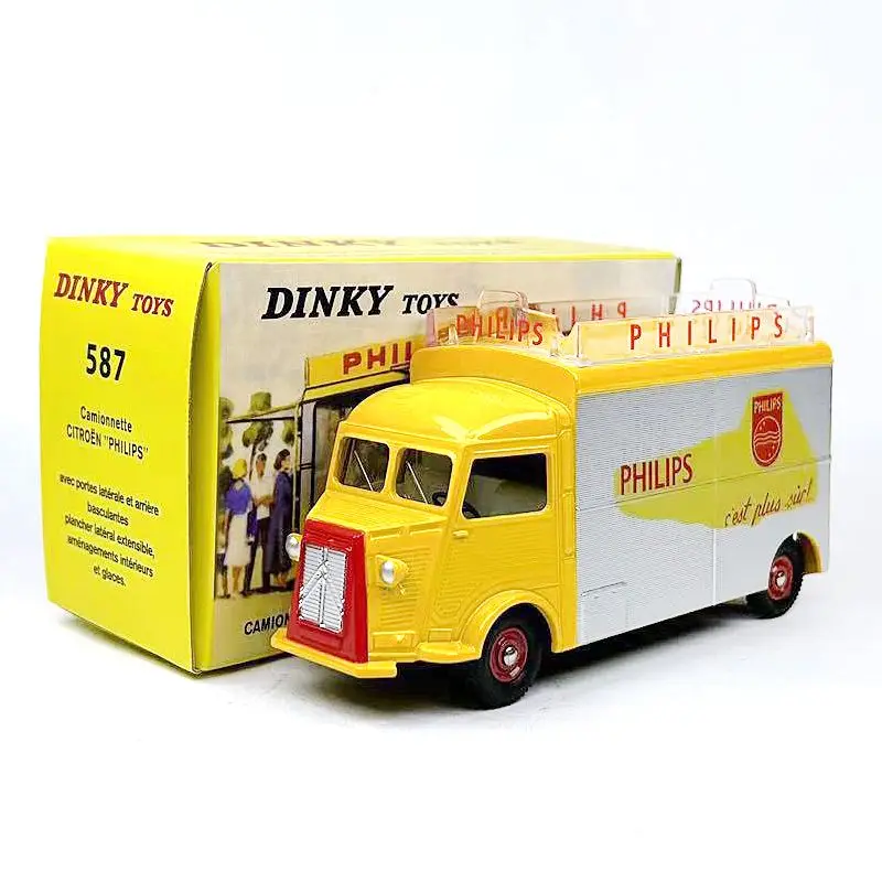 

DINKY TOYS 1:43 Citroen Camionnette Alloy Car Diecasts & Toy Vehicles Car Model Miniature Scale Model Car For Children