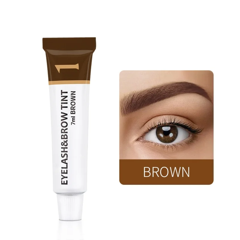 3 colori ciglia sopracciglio colorante tinta kit tinta veloce sopracciglio gel colorante crema per sopracciglia sopracciglia potenziatori henné mascara strumento di trucco