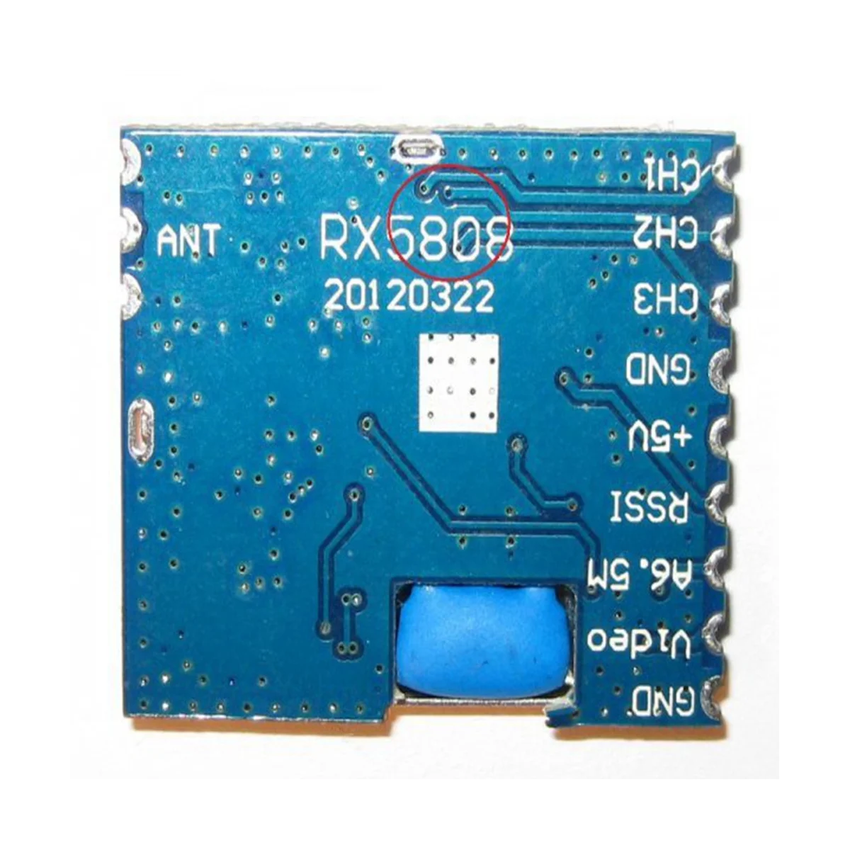 5.8Ghz Rx5808-90dbm Av Fm Draadloze Audio Video-Ontvanger Module