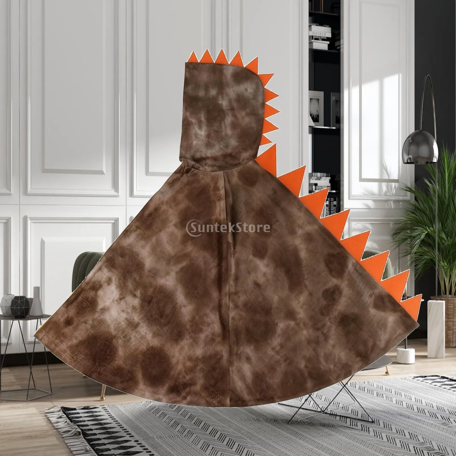Toddler Dinosaur Cape with Spines for Boys Girls Cosplay Costume Dress Up Party Fun