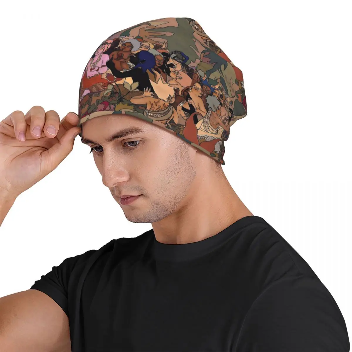 Post Human Survival Horror Men Women Adult Beanies Caps Knitted Bonnet Hat Warm Hip Hop Autumn Winter Outdoor Skullies Hats
