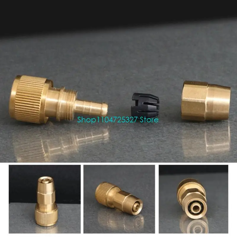 D8KF 3/8 Inch Telescopic Water Pipe Connector Retractable Car Washing Fitting