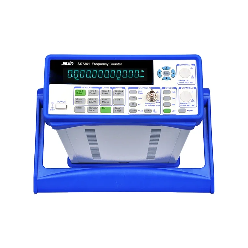 

2025 Hot Sell Suin SS7301 Low Price Digital Frequency Counter Meter 0.001Hz-200MHz 10 Digits/s