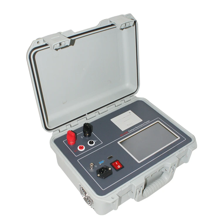 Electric  Environment-Friendly Contact Resistance Tester 200a loop resistance meter