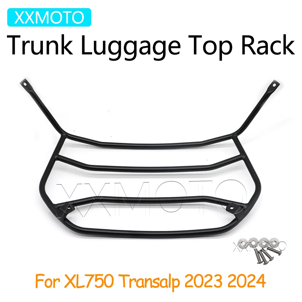 

For Honda XL750 XL 750 Transalp 2023 2024 Forza NSS750 NC750X Motorcycle Rear Trunk Luggage Top Rack Rail Tour Pack Rack