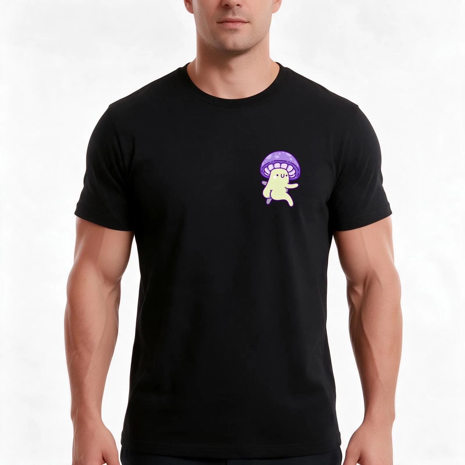 booty shroom Men T Shirt t shirts for man pack cotton
