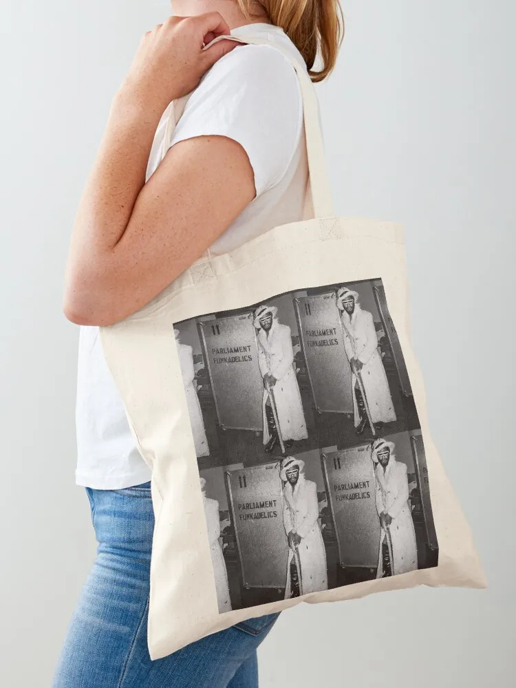 

Parliament Funkadelics Tote Bag Canvas stote bag shopping bags foldable hand bag tote women