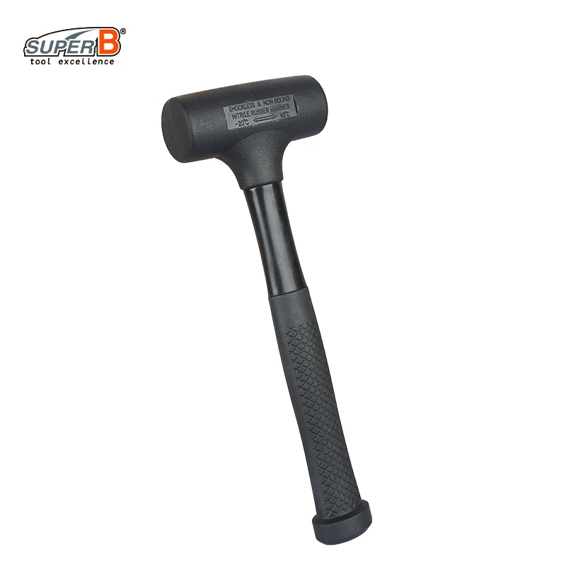 Super B Bicycle Repair Tool Dead Blow Hammer Bike Maintenance Tools Not Easy to Damage the Surface of The Object TB-1100