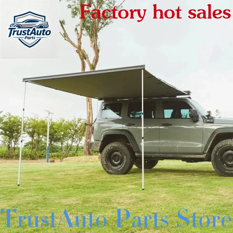 TrustAuto Parts Store Is Having A Hot Sale Outdoor Camping Vehicle Rooftop Retractle 4Wd 4X4 Car Side Awning /SUV/Tru