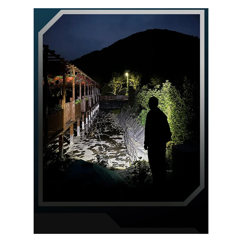 HOES-키체인 LED 조명 Type-C 충전식 작업 조명 정전 비상 재사용 가능한 휴대용 방수 조명 흰색