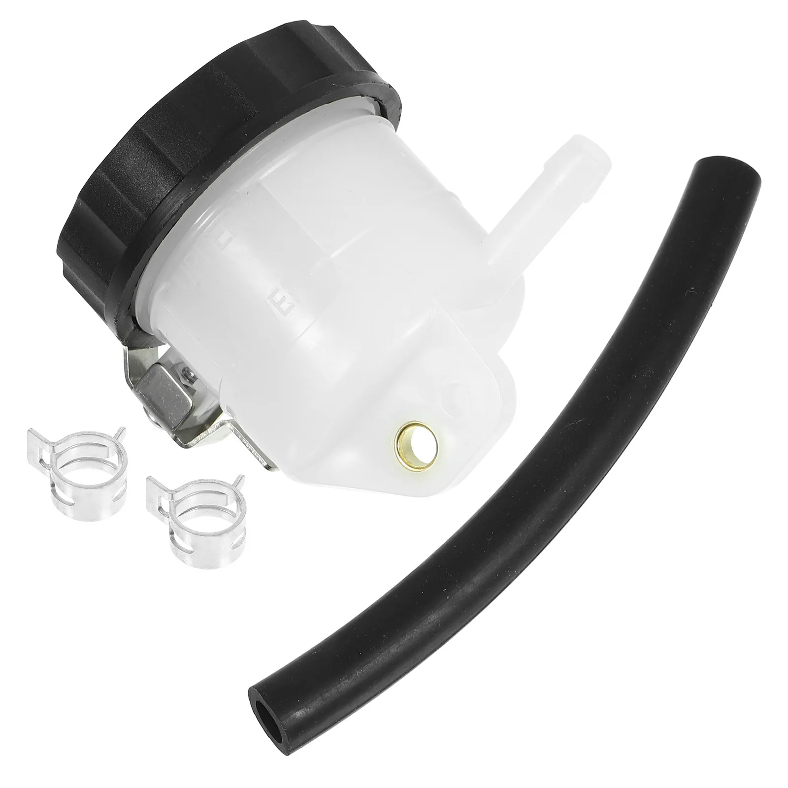Motorcycle Front Brake Fluid Reservoir Oil Cup Plastic Rubber Precision Machined for Brake Master Cylinder Pump
