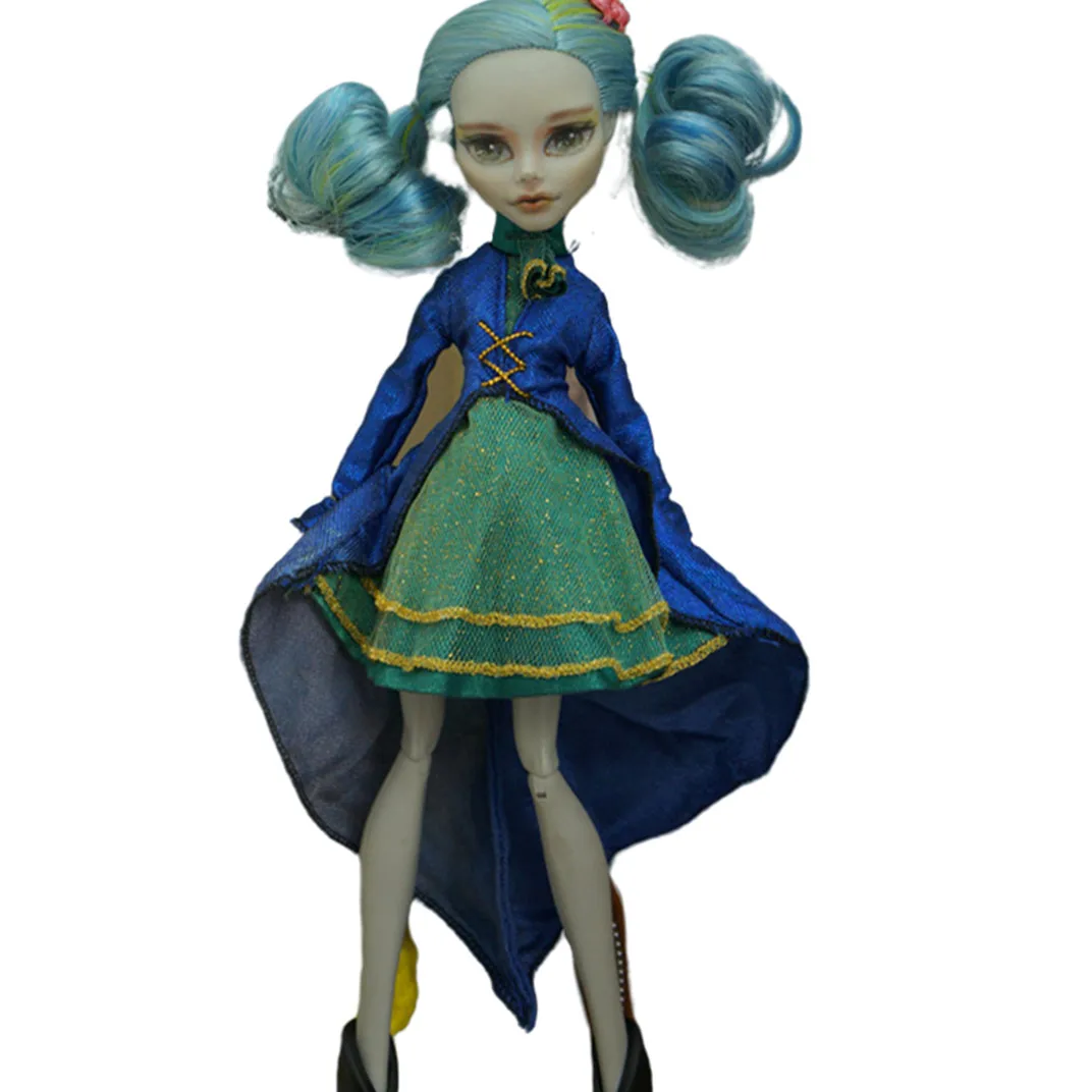 Monstering High Doll Dressing Soft Casual Wear Handmade Clothes Outfit Doll Clothing Set For 1/6 Doll Girl Dressing Toys