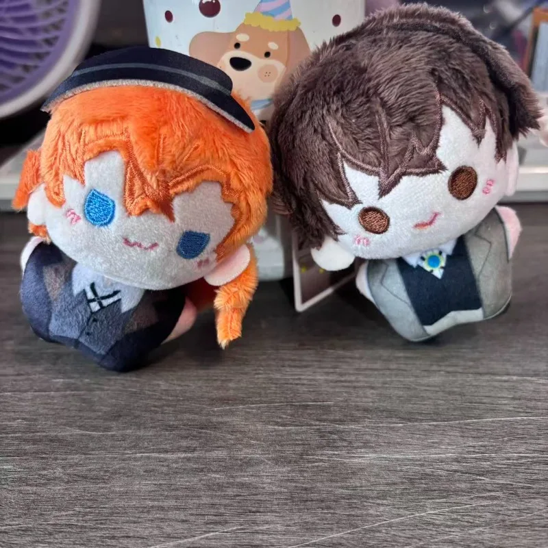 Kawaii Anime Plush Figures Chibi Stuffed Doll Pendant Keychain Set Toy Charm for Bag Backpack Car Decor Gift - view 4