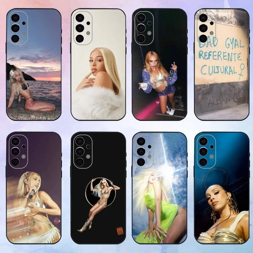 

B-Bad GyalS Singer Phone Case For Samsung S25,S24,S21,S22,S23,S30,Ultra,S20,Plus,Fe,Lite,Note,10,9,5G Black Cover