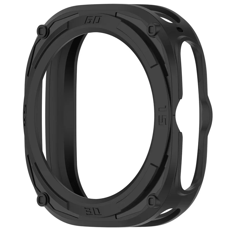 Weiche TPU-Silikonhülle für Samsung Galaxy Watch Ultra 47 mm, schützende, kratzfeste, hohle Abdeckung, Uhrenzubehör