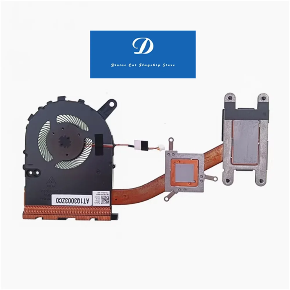 FOR Dell Combustion 7000 7460 Inspiron 14 7460 02X1VP AT1Q3003Z00 Independent Graphics Card CPU Cooling Fan Module