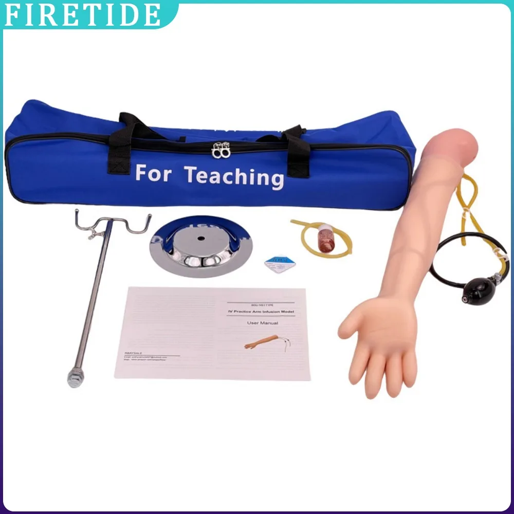

Apprentice Doctor Phlebotomy Practice Kit - Practice IV, Venipuncture, Blood Draws, Injections, & Phlebotomy Skills,Practice Arm