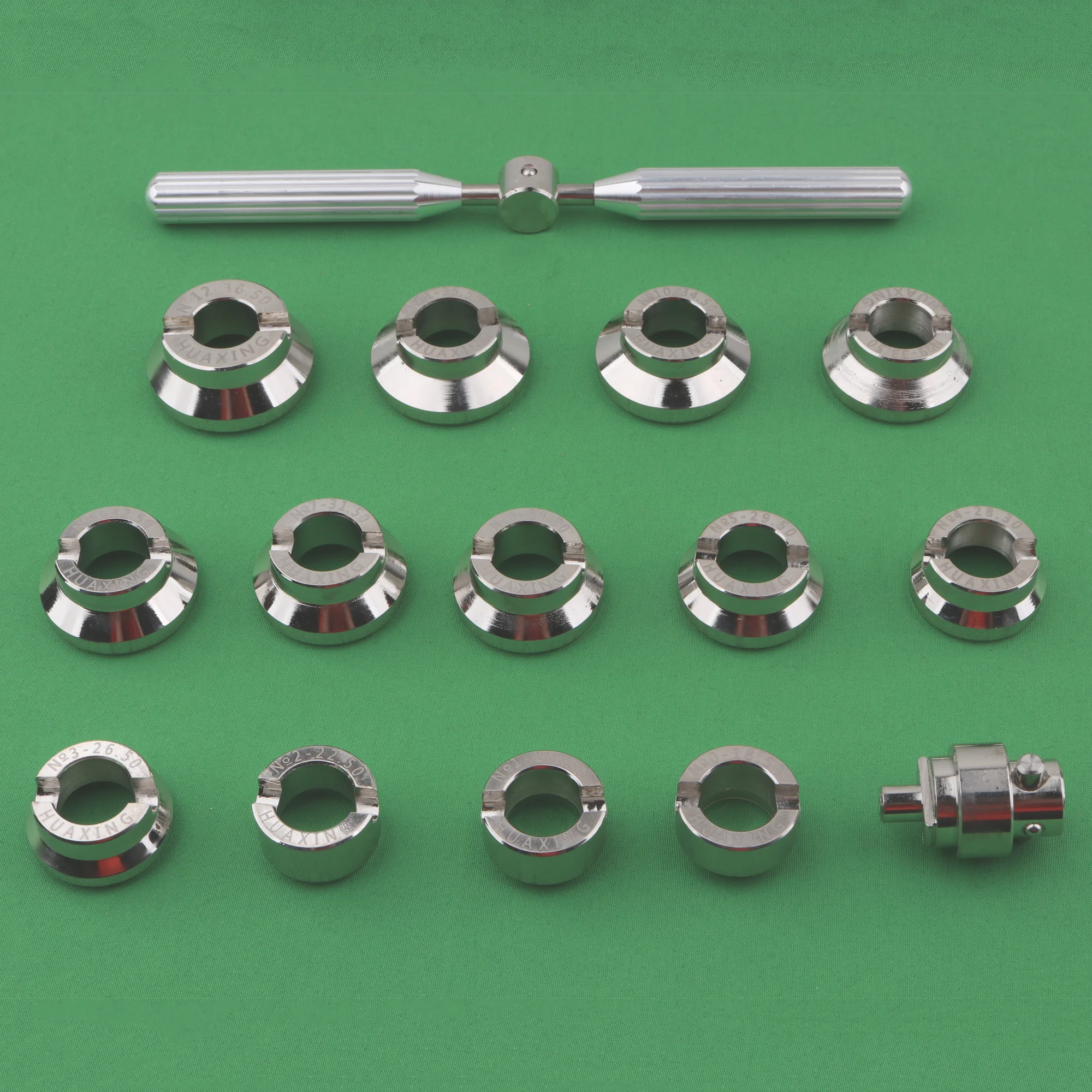 13PCS Watch Repair tool - Oyster Style waterproof watch screw back case opener For Rolex Dudor watches