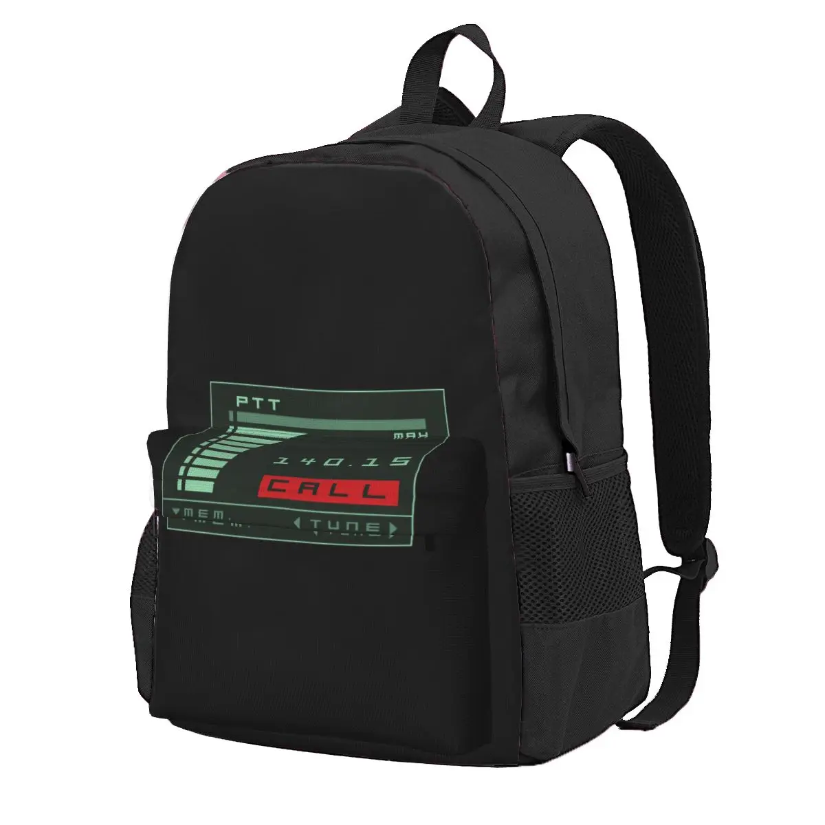 Metal Gear Solid Codec Screen Inspired By Kojima's MGS Student Backpack School Bag  for Boys Girls Fashion Bookbag Shoulder Bags