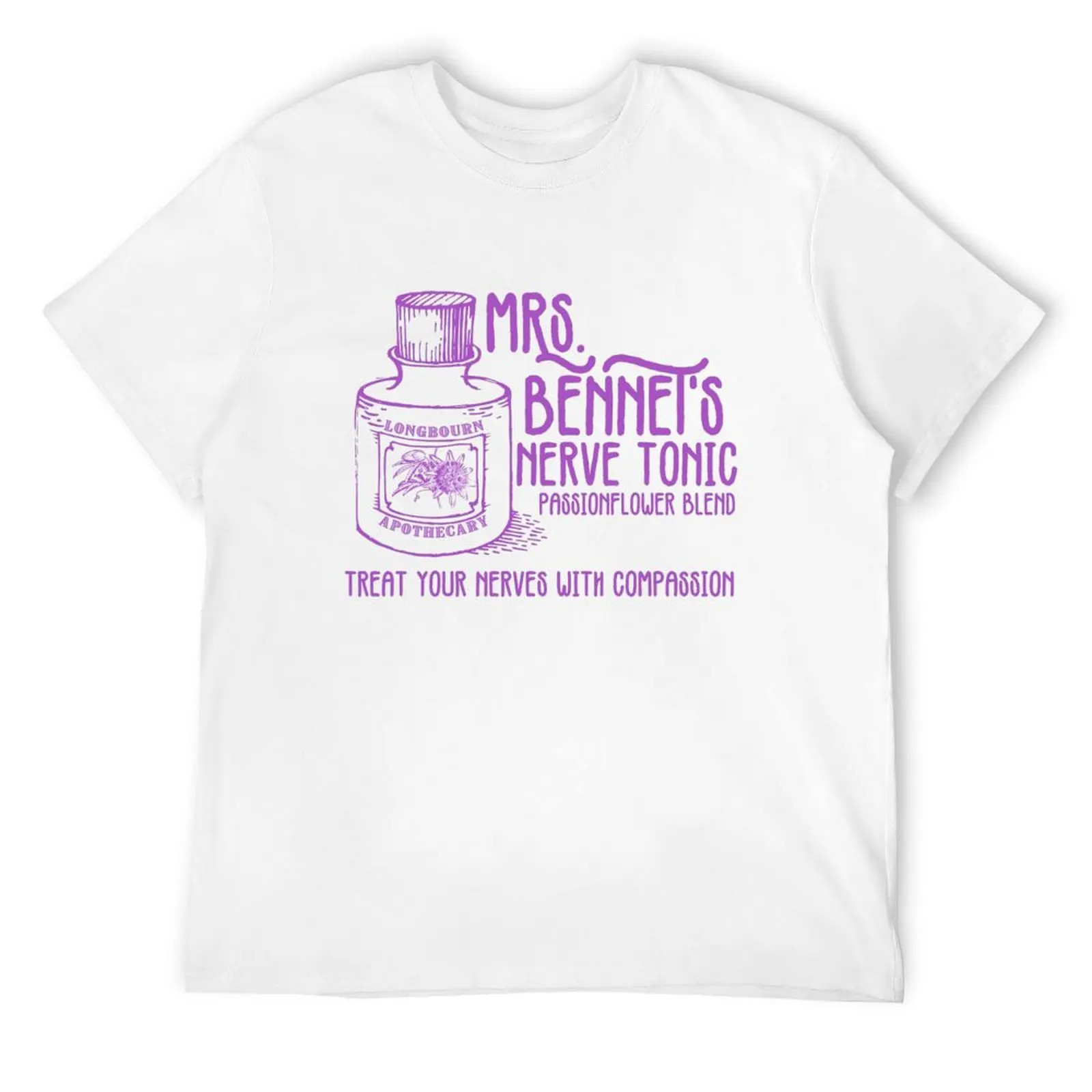 

Mrs. Bennet's Nerve Tonic T-Shirt vintage t shirts anime tshirt funny t shirts men