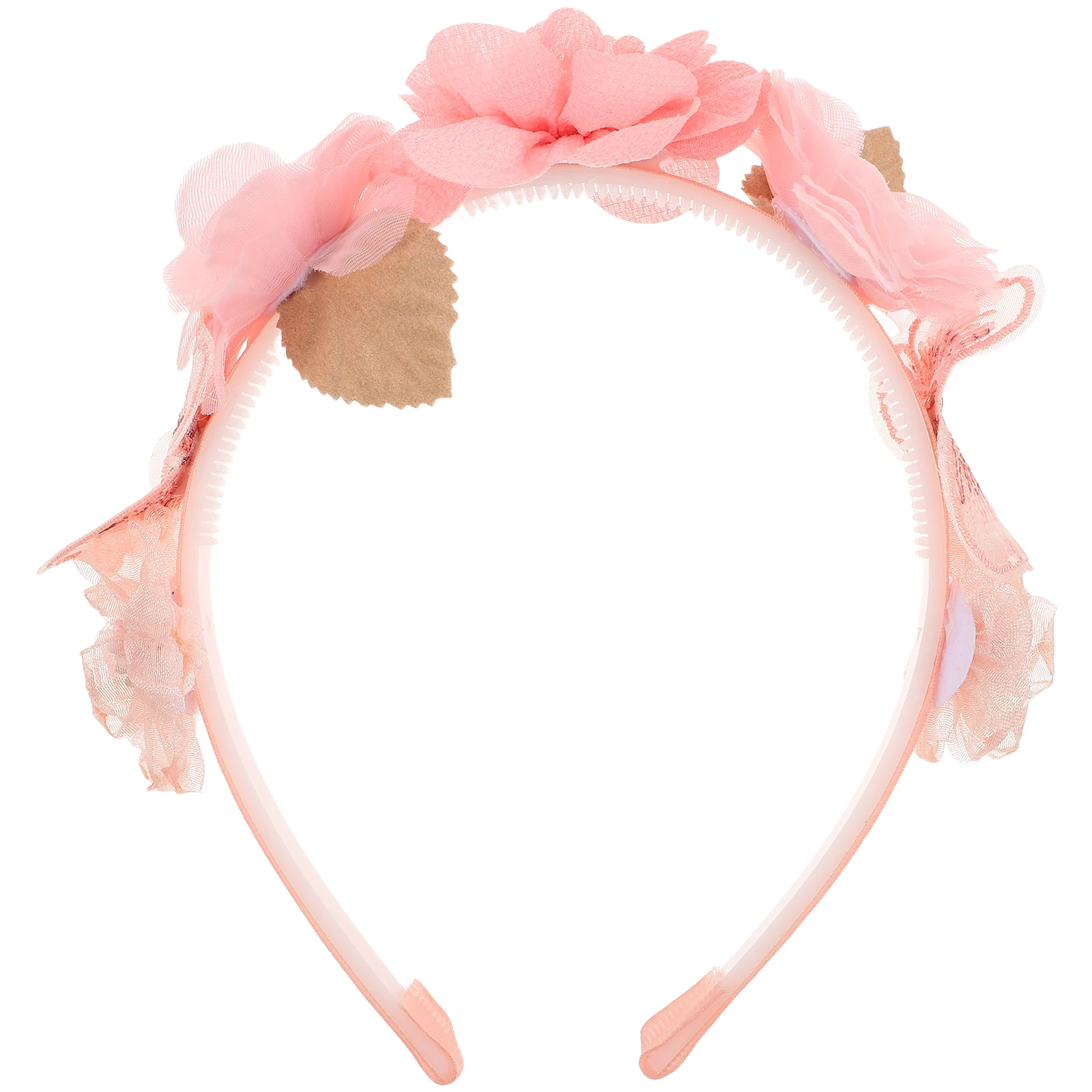 

Simulated Flower Headband Hair Accessories for s Girls Sweet Cute Plastic Princess Toddler Newborn flower hair
