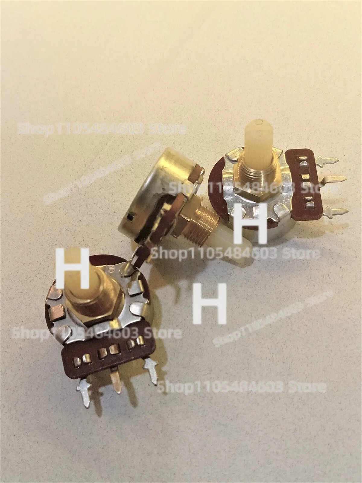FOR  CTS 15K Ohm linear spec D 15/16 potentiometer variable resistor PC term lot of 4
