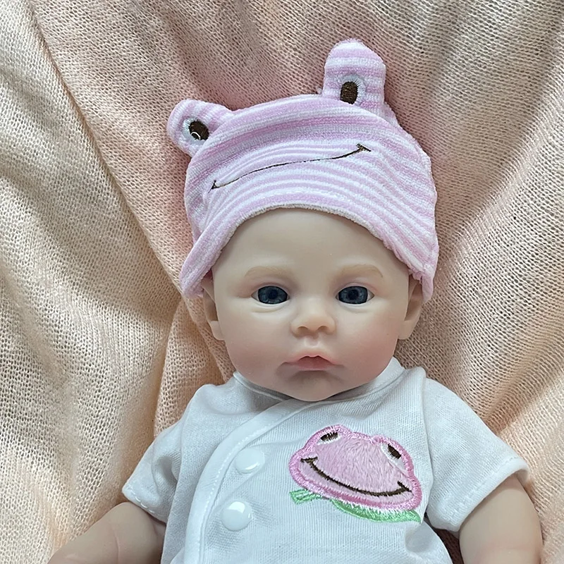 Giocattolo fatto a mano per bambola rinata realistica da 12 pollici, elastico flessibile, in silicone solido, per ragazze, regalo di Natale