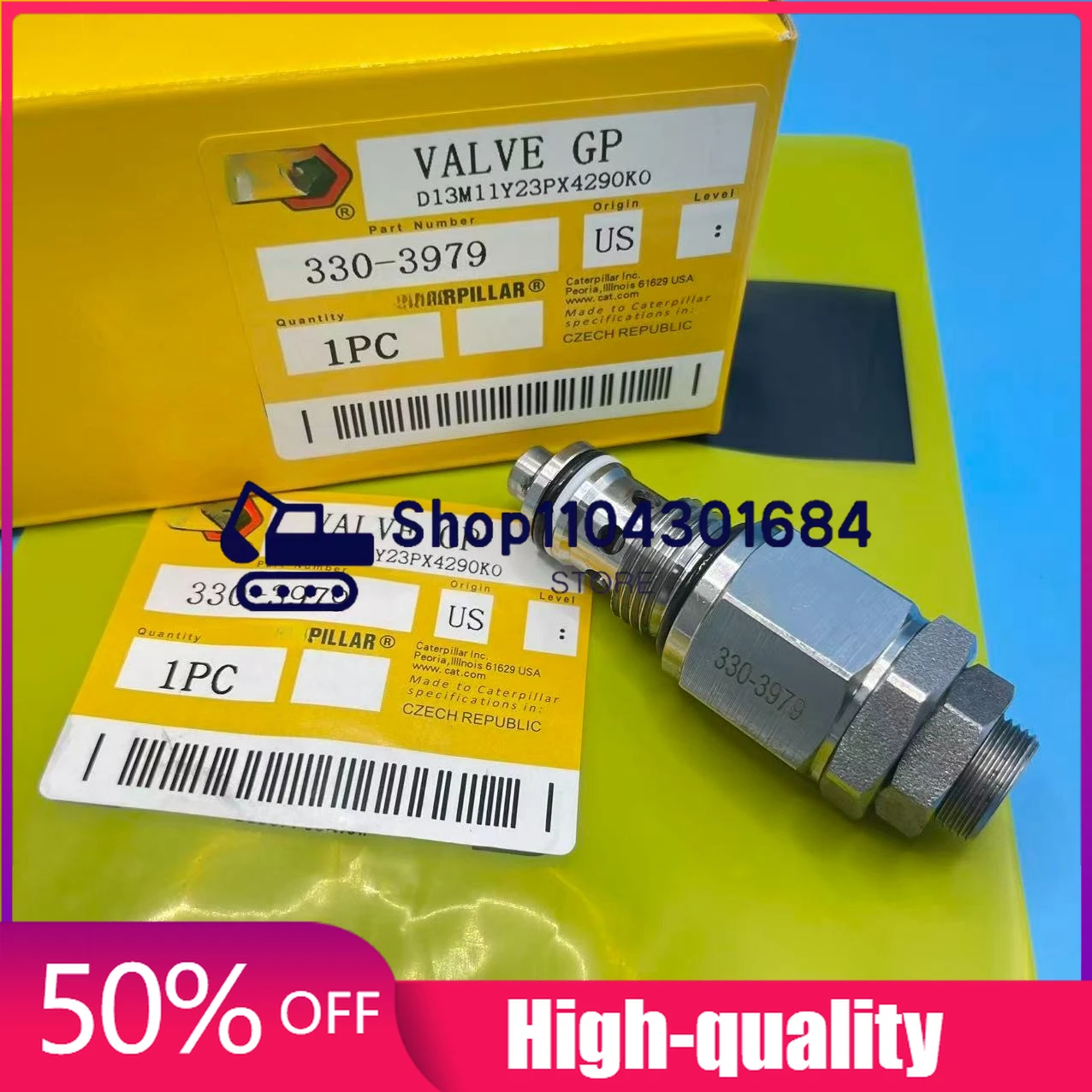 

Запасные части для строительной техники A13P 330-3979 3303979, пустой предохранительный регулирующий клапан для экскаватора 416E 432F Lo