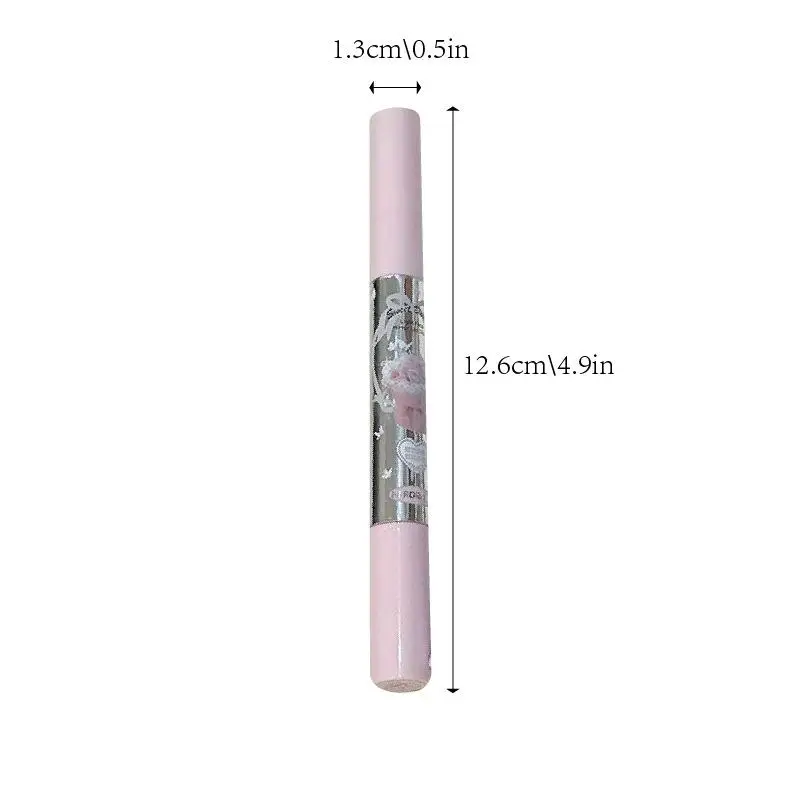 HERORANGE Flat Sponge Head Lip Gloss Moisturize Mirror Lip Glaze Lasting Waterproof Lip Plumping Tint Non Stick Cup Makeup