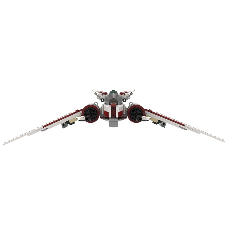 High Republic Vector Starfighter 341PCS Building Block Modello Brick Space War FAI DA TE NUOVO Set antistress Regali creativi MOC-229908