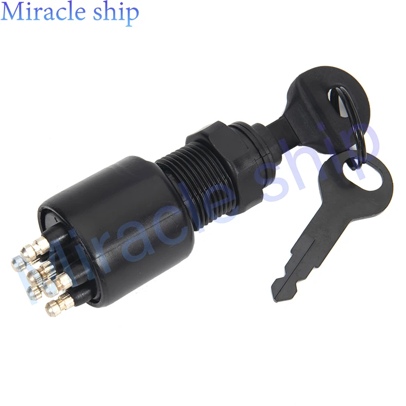 5005801 Ignition Switch Starter Key For Bombardier Boat Engine BRP Control Box Ignition Key Switch Outboard Parts