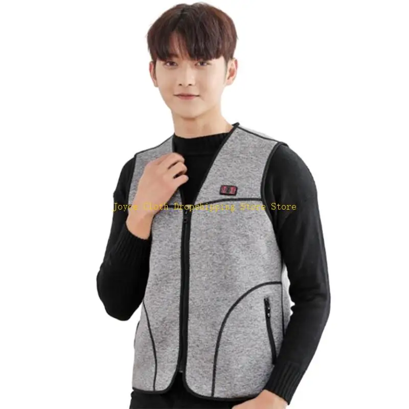 

Heated Vest Base Layer for Men Women 3 Heating Levels 5 Heating Zones Heated Jackets 10CD